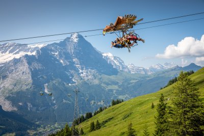 Besuch Grindelwald First - Top of Adventure